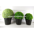 Eco- friendly simulation artificial grass ball bonsai decor